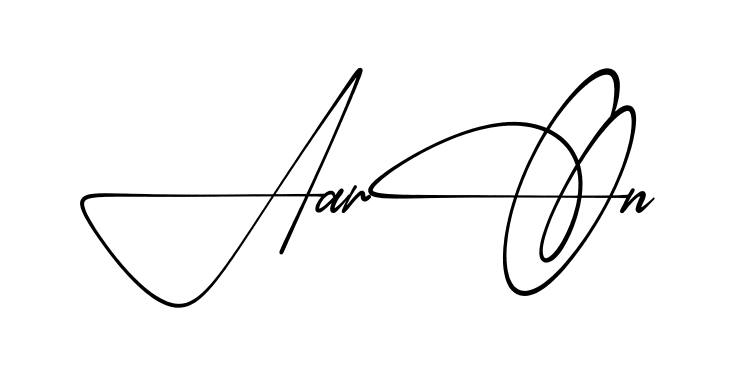 Signature design idea for Aaron