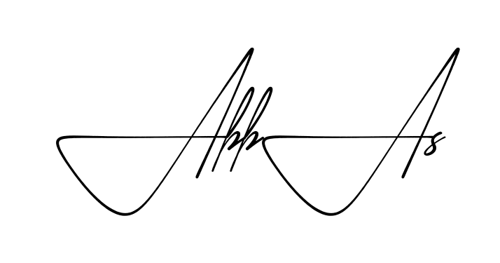 Signature design idea for Abbas