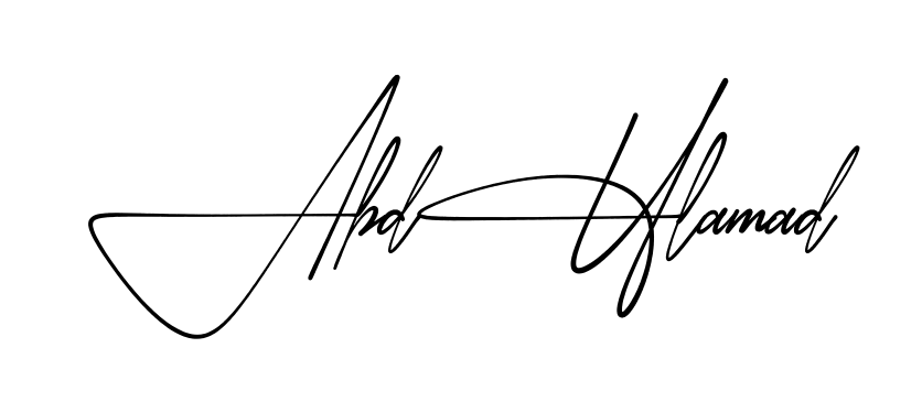 Signature design idea for Abdul Samad