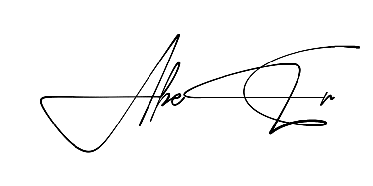 Signature design idea for Abeer