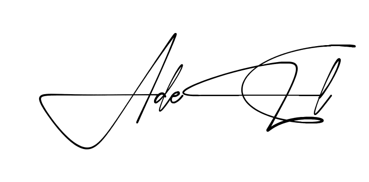 Signature design idea for Adeel