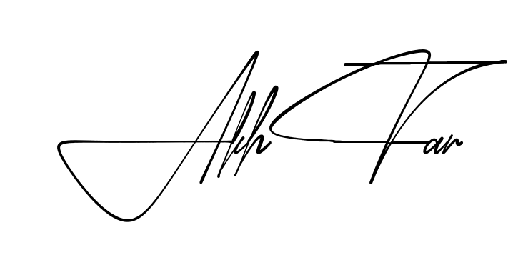 Signature design idea for Akhtar