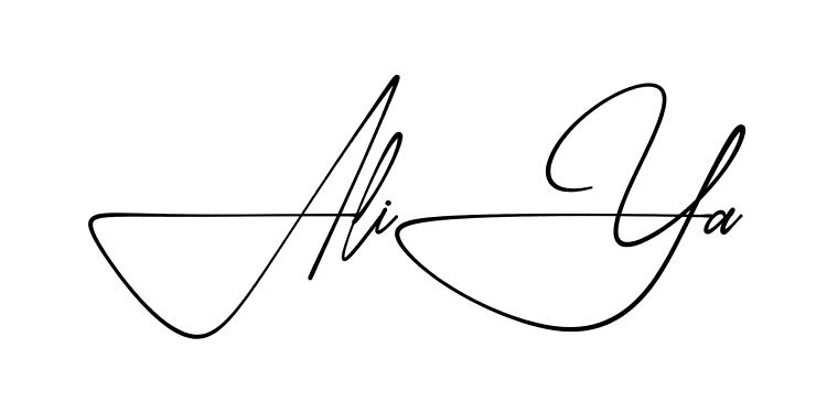 Signature design idea for Aliya