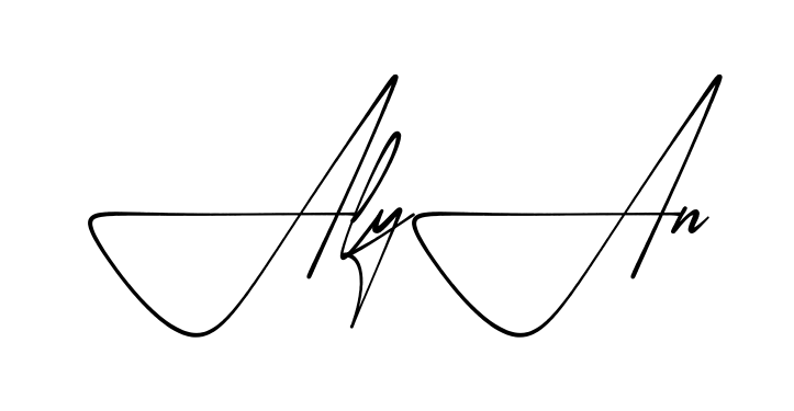 Signature design idea for Alyan