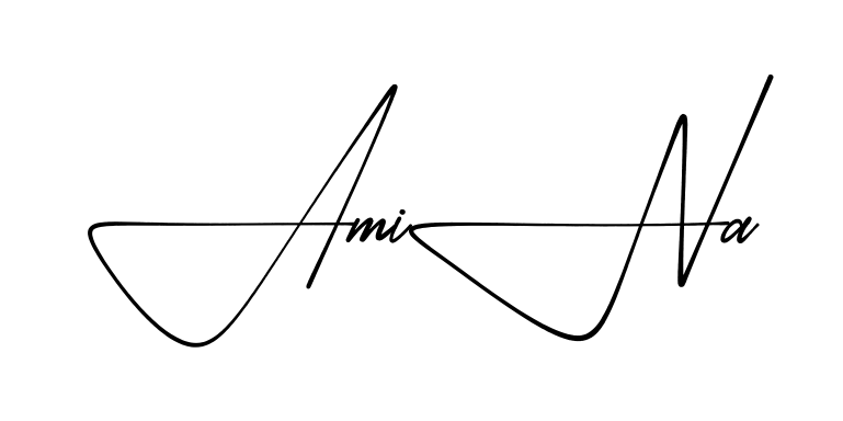 Signature design idea for Amina