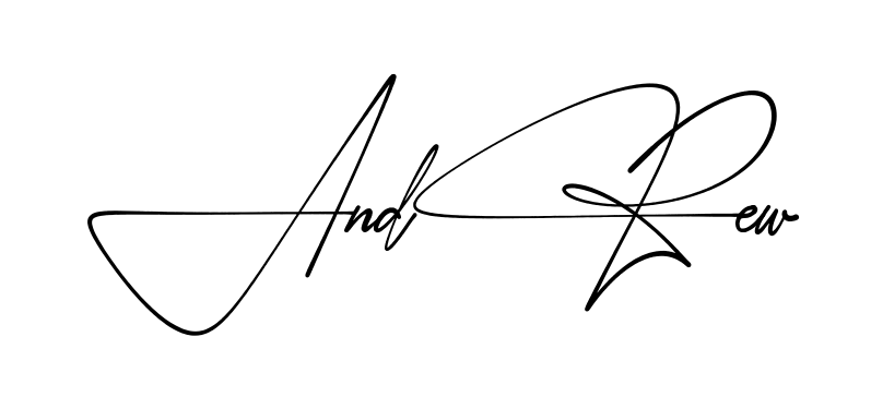 Signature design idea for Andrew