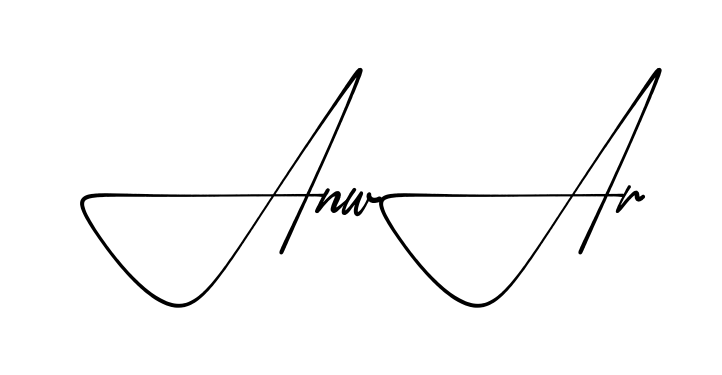 Signature design idea for Anwar