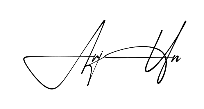 Signature design idea for Arjun
