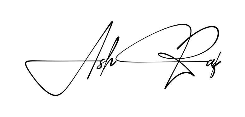 Signature design idea for Ashraf