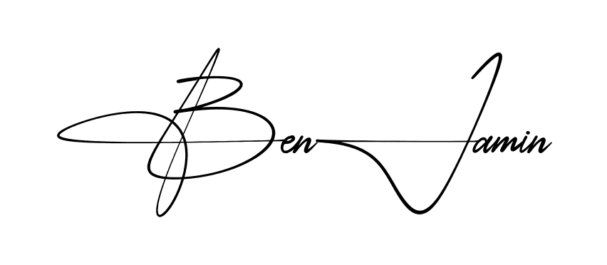 Signature design idea for Benjamin