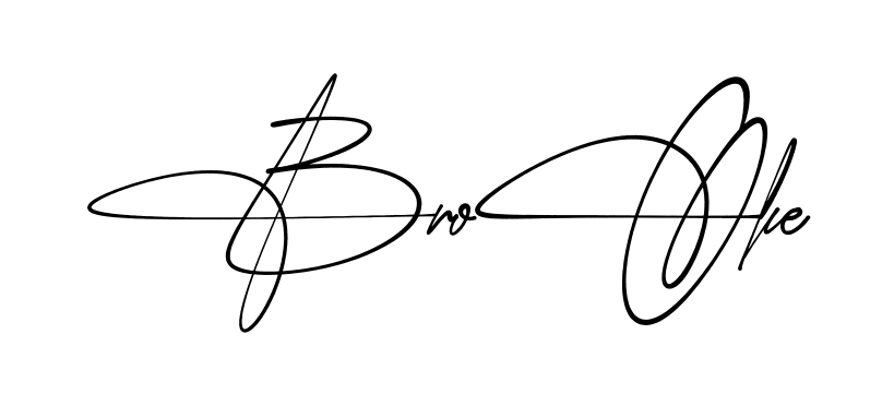 Signature design idea for Brooke