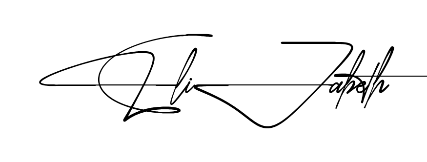 Signature design idea for Elizabeth