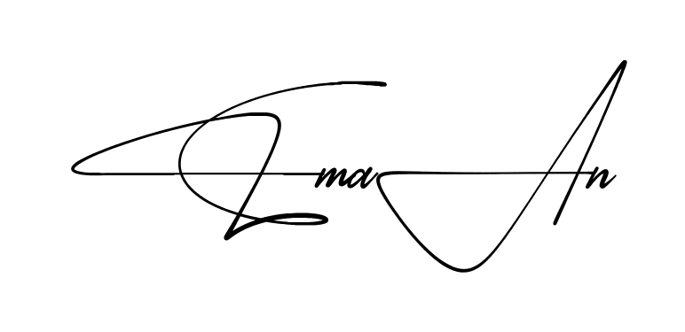 Signature design idea for Emaan