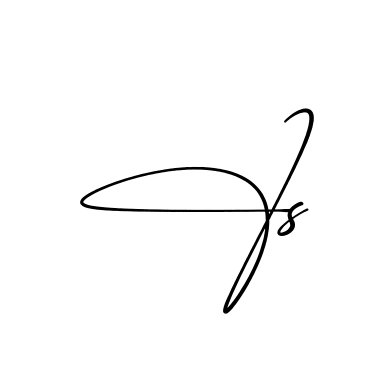 F S practice signature writing style
