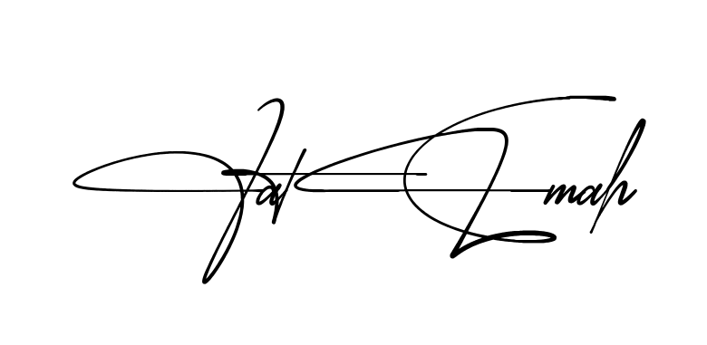Signature design idea for Fatemah