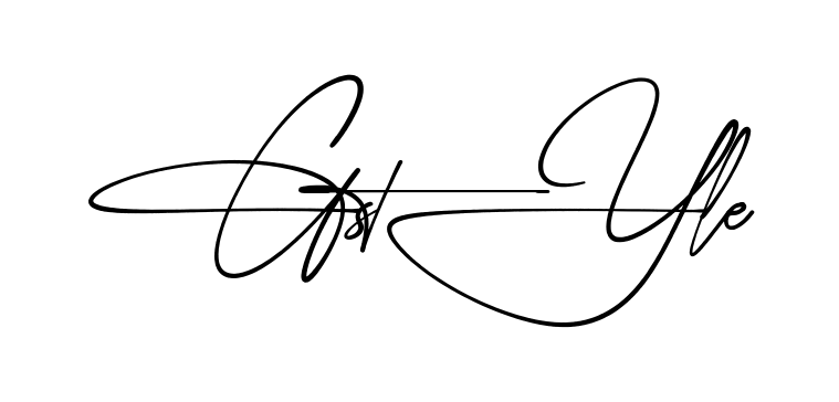 G Style practice signature writing style