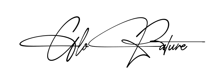 Glora Signature practice signature writing style