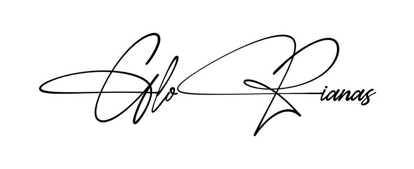 Gloriana S practice signature writing style