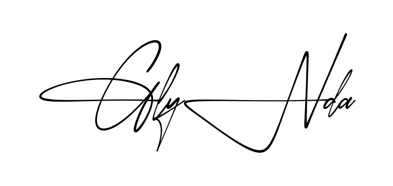Glynda practice signature writing style