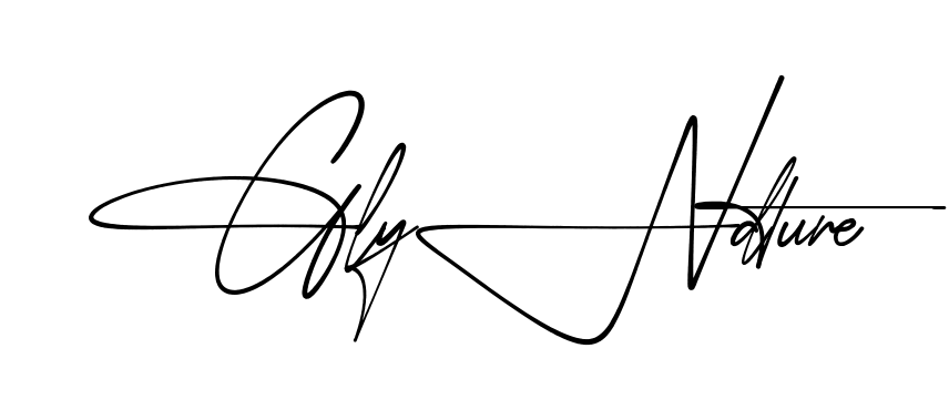 Glynda Signature practice signature writing style