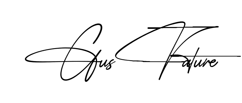 Gustavia Signature practice signature writing style