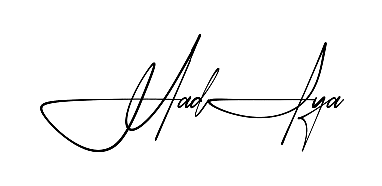Signature design idea for Hadiya