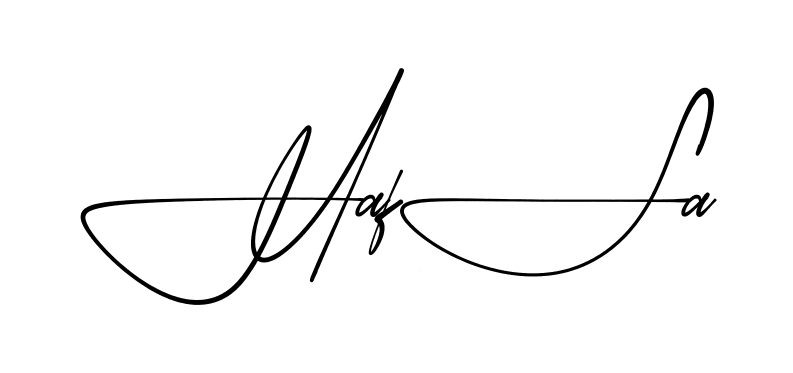 Signature design idea for Hafsa
