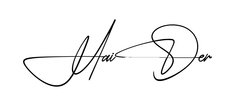 Signature design idea for Haider