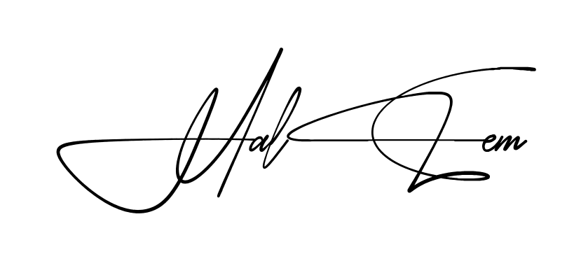 Signature design idea for Haleem
