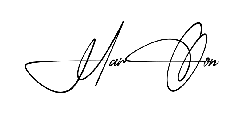 Signature design idea for Haroon