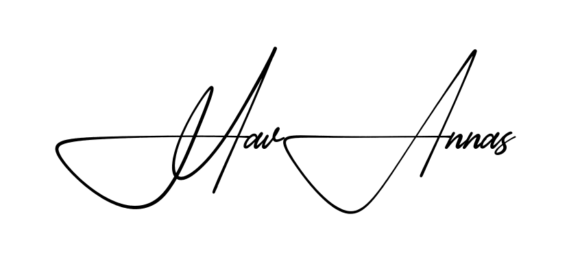 Havanna S practice signature writing style