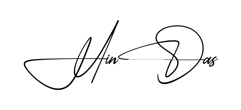 Hinda S practice signature writing style