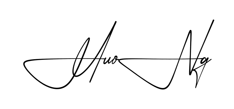 Huong practice signature writing style
