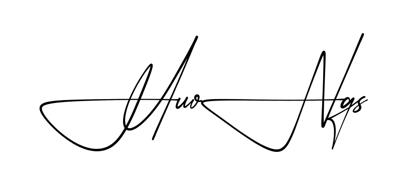 Huong S practice signature writing style