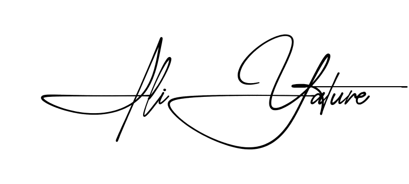 Iliyah Signature practice signature writing style