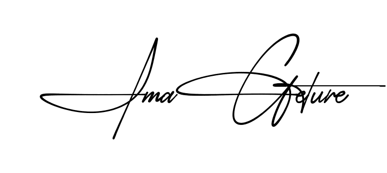 Imagene Signature practice signature writing style
