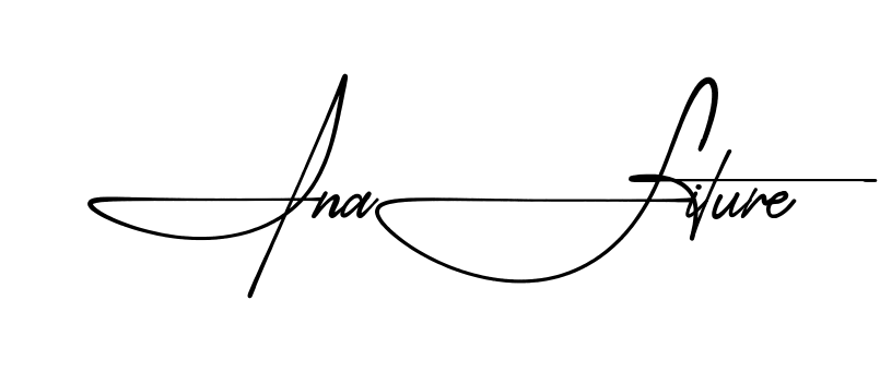 Ina Signature practice signature writing style