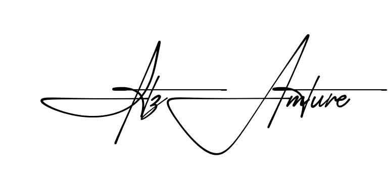 Itzamar Signature practice signature writing style