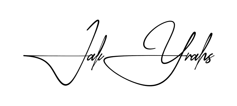 Jakyrah S practice signature writing style
