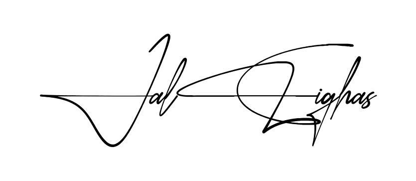 Jaleigha S practice signature writing style