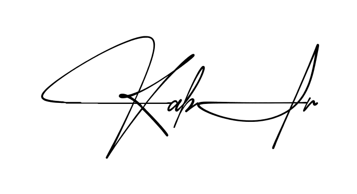 Signature design idea for Kabir