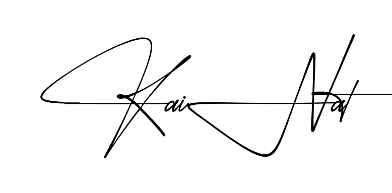 Signature design idea for Kainat