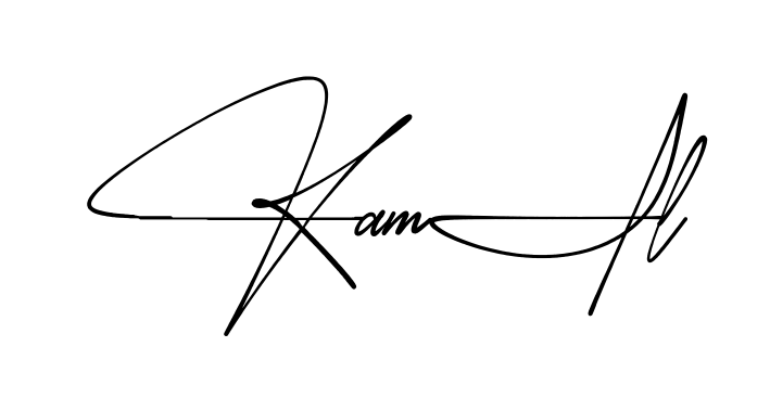 Signature design idea for Kamil