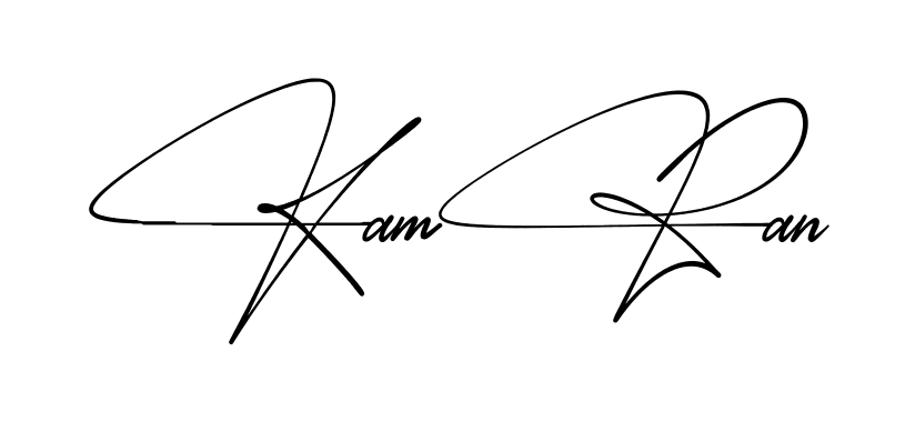 Signature design idea for Kamran