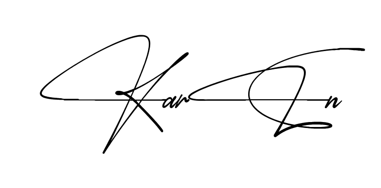Signature design idea for Karen