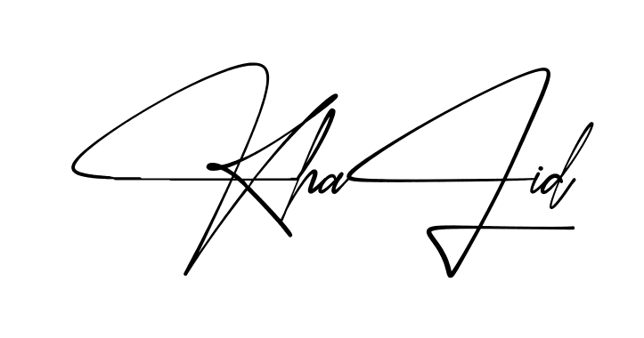 Signature design idea for Khalid