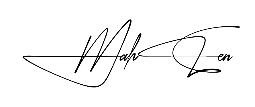 Signature design idea for Maheen