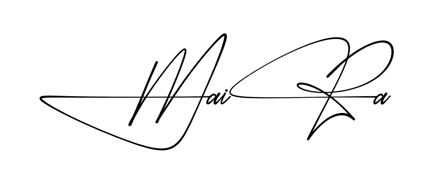 Signature design idea for Maira