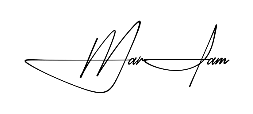 Signature design idea for Mariam