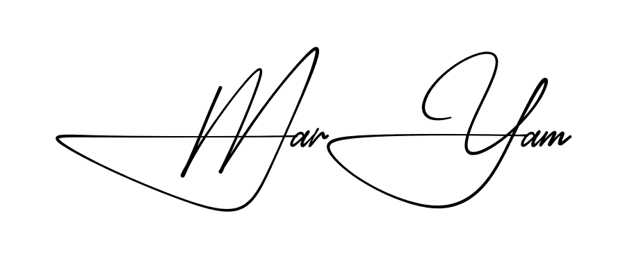 Signature design idea for Maryam